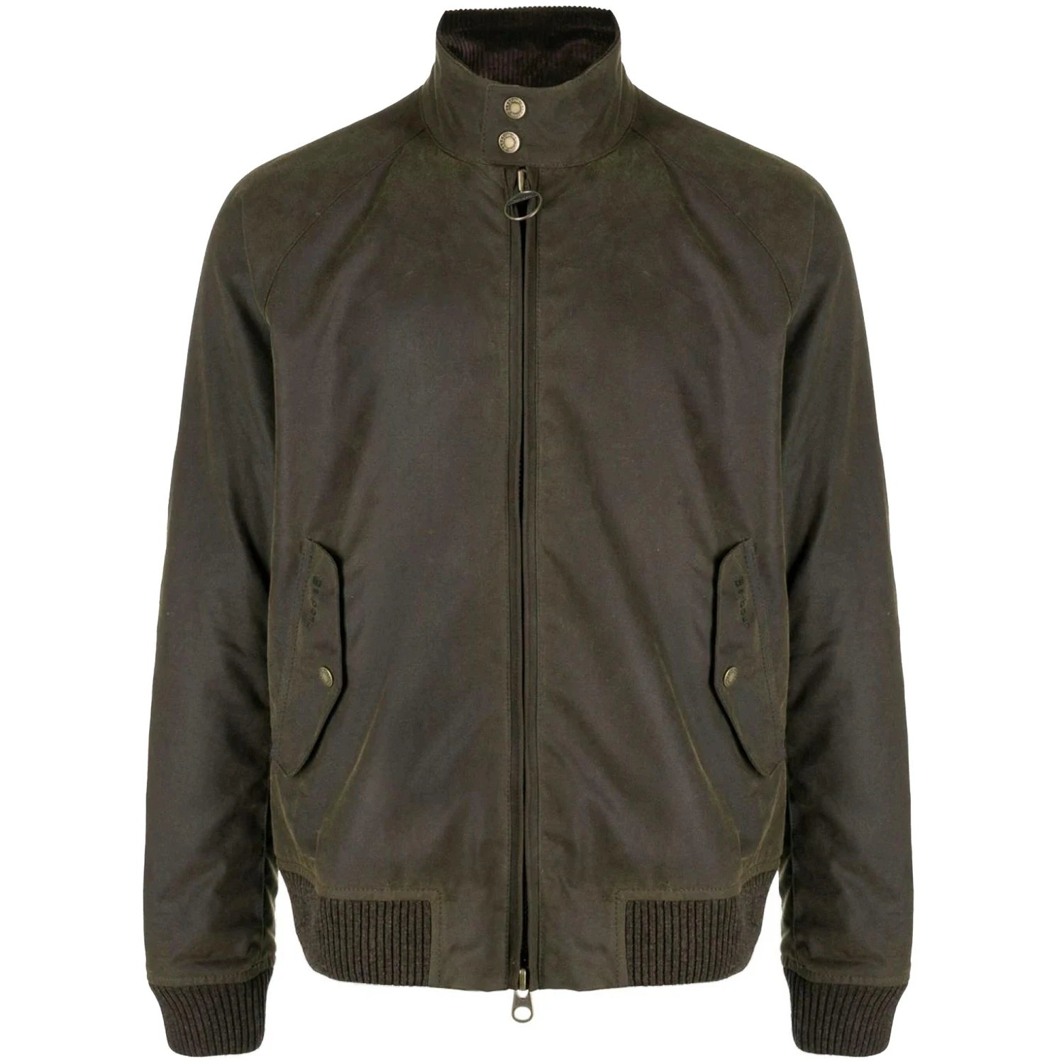 Barbour X Baracuta Porton Wax Jacket - Olive 2 Barbour X Baracuta Porton Wax Jacket - Olive