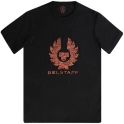 Belstaff Coteland 2.0 T-Shirt - Black/Signal Orange