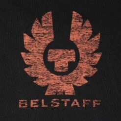 Belstaff Coteland 2.0 T-Shirt - Black/Signal Orange -Emporio Clothing Shop belstaff coteland 2 0 t shirt black signal orange p55661 788414 image
