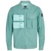 Belstaff Draft Overshirt - Steel Green -Emporio Clothing Shop belstaff draft overshirt steel green p58166 846729 image