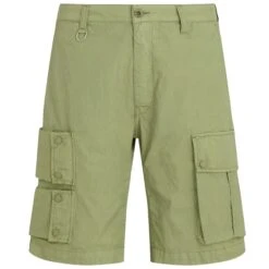 Belstaff Harker Cargo Shorts - Lemon