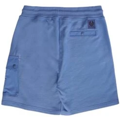 Belstaff Tide Sweat Shorts - Blue -Emporio Clothing Shop belstaff tide sweat shorts blue p58399 852822 image