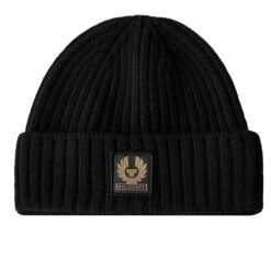 Belstaff Wool Watch Hat - Black
