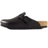 Birkenstock Boston Natural Leather - Black -Emporio Clothing Shop birkenstock boston natural leather black p59102 868518 image