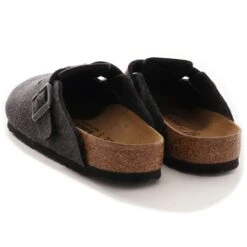 Birkenstock Boston Wool Felt - Anthracite -Emporio Clothing Shop birkenstock boston wool felt anthracite p51038 680966 image