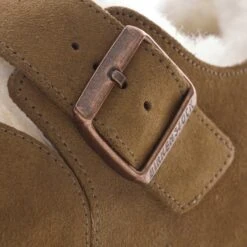 Birkenstock London Shearling Sandals - Tea -Emporio Clothing Shop birkenstock london shearling sandals tea p51674 695956 image