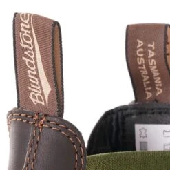 Blundstone 519 Coloured Elastic Sided Boot - Brown/Olive -Emporio Clothing Shop blundstone 519 coloured elastic sided boot brown olive p47529 572239 image