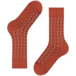 Burlington Socks Dot Socks - Orange