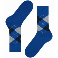 Burlington Socks King Socks - Blue And Navy