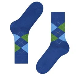 Burlington Socks King Socks - Blue/Green
