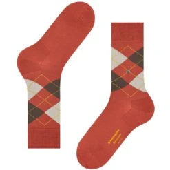 Burlington Socks Manchester Socks - Orange