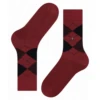 Burlington Socks Preston Socks - Dark Red -Emporio Clothing Shop burlington socks preston socks dark red p51090 682802 image