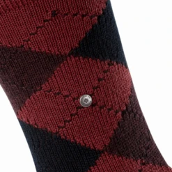 Burlington Socks Preston Socks - Dark Red -Emporio Clothing Shop burlington socks preston socks dark red p51090 682803 image