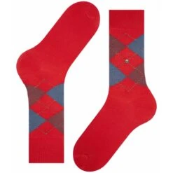 Burlington Socks Preston Socks - Red/Tawny Port