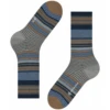 Burlington Socks Stripe Socks - Beige/Navy -Emporio Clothing Shop burlington socks stripe socks beige navy p51101 683203 image