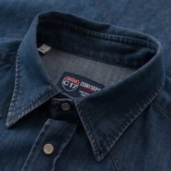 C17 - Cedixsept Jeans Antoine Western Shirt - Super Premium Denim -Emporio Clothing Shop c17 cedixsept jeans antoine western shirt super premium denim p48044 595974 image