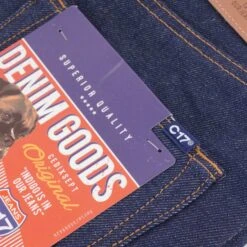 C17 - Cedixsept Jeans Cone Mills Denim Regular Tapered Americano Unwashed Raw -Emporio Clothing Shop c17 cedixsept jeans cone mills denim regular tapered americano unwashed raw p46060 518208 image