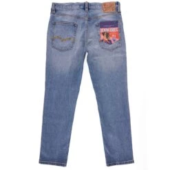 C17 - Cedixsept Jeans Cone Mills Denim Regular Tapered Comfort Fit - 2 Year Vintage Wash -Emporio Clothing Shop c17 cedixsept jeans cone mills denim regular tapered comfort fit 2 year vintage wash p46064 532205 image