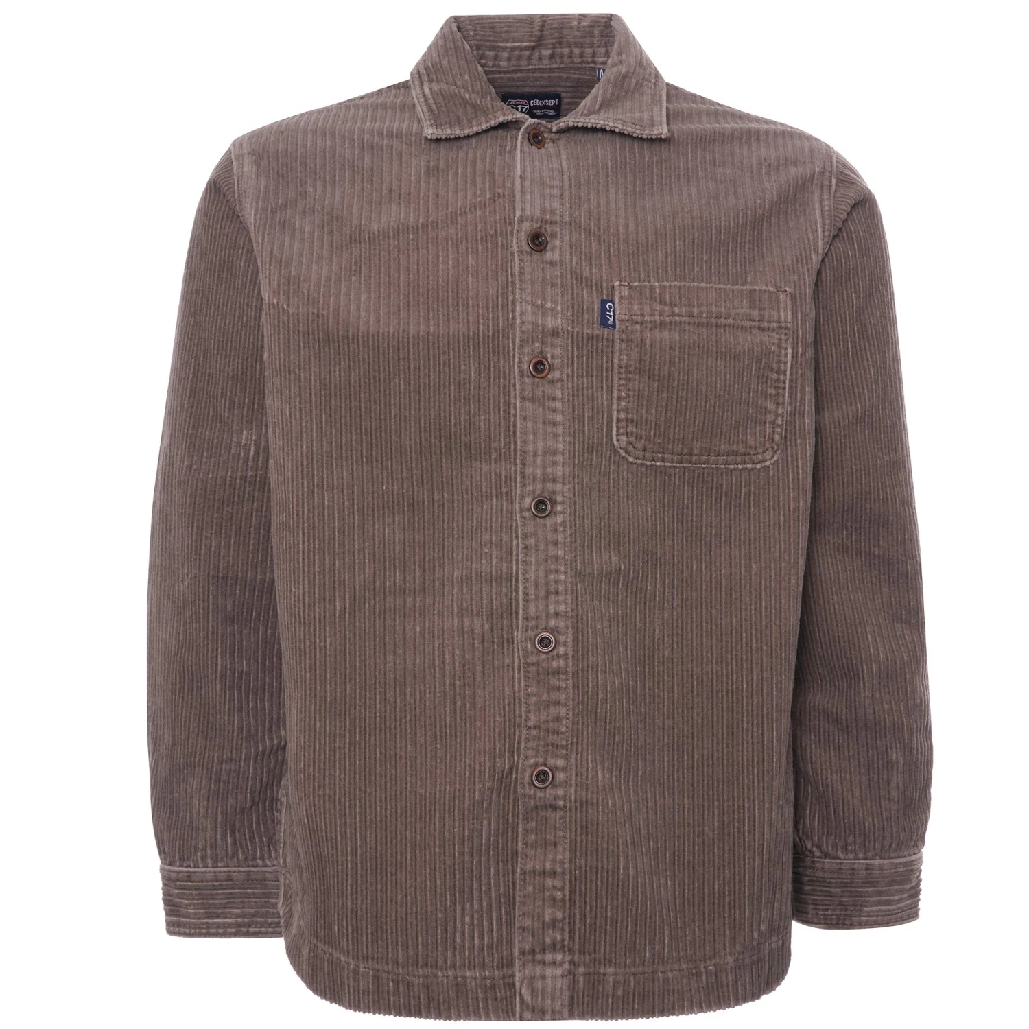 C17 - Cedixsept Jeans Corduroy Shirt - Light Grey 3 C17 - Cedixsept Jeans Corduroy Shirt - Light Grey