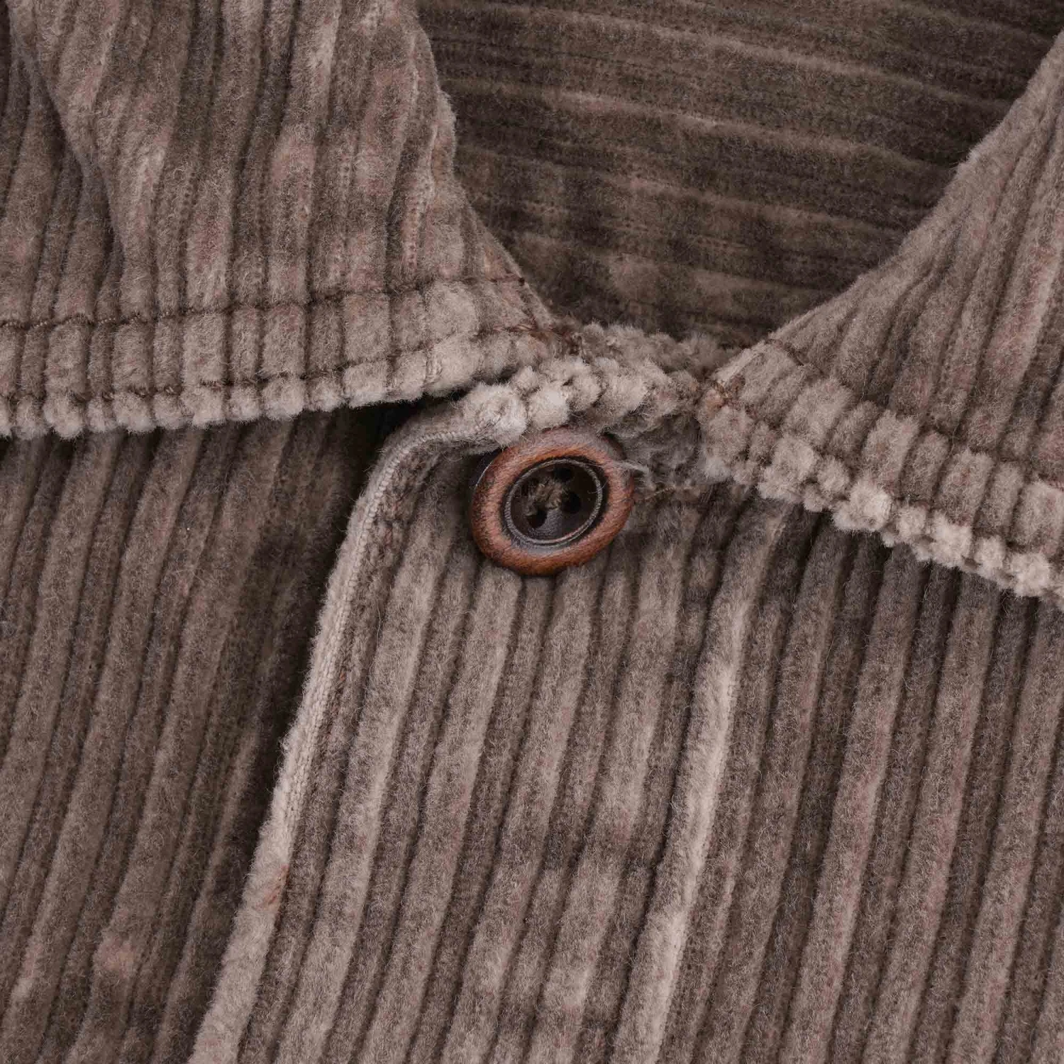 C17 - Cedixsept Jeans Corduroy Shirt - Light Grey 5 C17 - Cedixsept Jeans Corduroy Shirt - Light Grey - Image 3