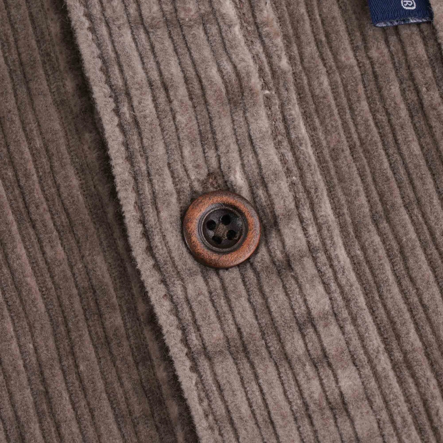 C17 - Cedixsept Jeans Corduroy Shirt - Light Grey 6 C17 - Cedixsept Jeans Corduroy Shirt - Light Grey - Image 4