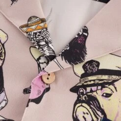 C17 - Cedixsept Jeans Dance Of The Dead Shirt - Ecru -Emporio Clothing Shop c17 cedixsept jeans dance of the dead shirt ecru p45889 496583 image