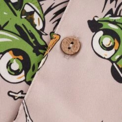 C17 - Cedixsept Jeans Dance Of The Dead Shirt - Ecru -Emporio Clothing Shop c17 cedixsept jeans dance of the dead shirt ecru p45889 496595 image