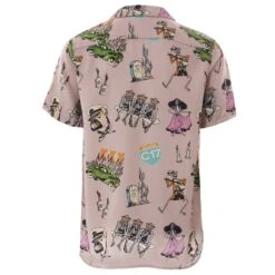 C17 - Cedixsept Jeans Dance Of The Dead Shirt - Ecru -Emporio Clothing Shop c17 cedixsept jeans dance of the dead shirt ecru p45889 496599 image