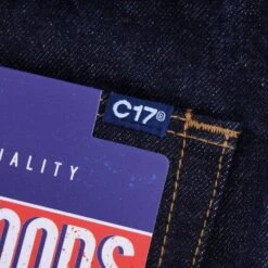 C17 - Cedixsept Jeans Kaihara C-Tapered Cropped Leg Fit Japanese Selvedge Denim Jeans - Indigo -Emporio Clothing Shop c17 cedixsept jeans kaihara c tapered cropped leg fit japanese selvedge denim jeans indigo p49598 630935 image