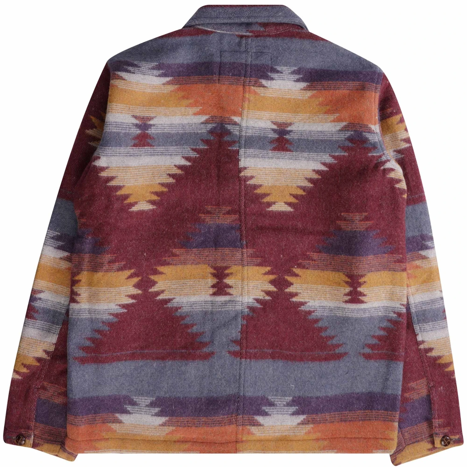 C17 - Cedixsept Jeans Navajo Blanket Overshirt - Burnt Orange 6 C17 - Cedixsept Jeans Navajo Blanket Overshirt - Burnt Orange - Image 4