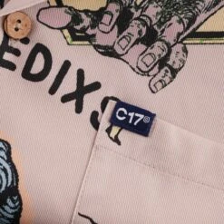 C17 - Cedixsept Jeans Paradise Lost Shirt - Ecru -Emporio Clothing Shop c17 cedixsept jeans paradise lost shirt ecru p45888 496563 image