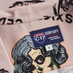 C17 - Cedixsept Jeans Paradise Lost Shirt - Ecru -Emporio Clothing Shop c17 cedixsept jeans paradise lost shirt ecru p45888 496567 image