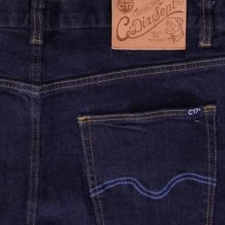 C17 - Cedixsept Jeans Preshrunk Slim Straight Red Selvedge Jeans - Denim Blue -Emporio Clothing Shop c17 cedixsept jeans preshrunk slim straight red selvedge jeans denim blue p56755 814057 image