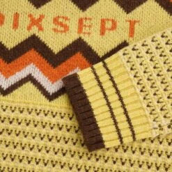 C17 - Cedixsept Jeans Script Peaks Knitted Sweatshirt - Lemon Mix -Emporio Clothing Shop c17 cedixsept jeans script peaks knitted sweatshirt lemon mix p51565 692094 image