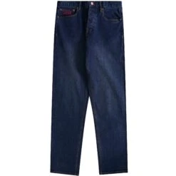 C17 - Cedixsept Jeans Slim Straight Fit Red Selvedge - Mid Wash