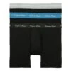 Calvin Klein Underwear 3 Pack Boxer Briefs - Grey Element/ Grey/ Tapestry Teal