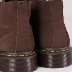 Dr. Martens Church Suede Monkey Boots - Dark Brown -Emporio Clothing Shop dr martens archive church suede monkey boots dark brown p57178 825504 image