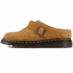 Dr. Martens Isham Long Napped Suede - Pecan Brown