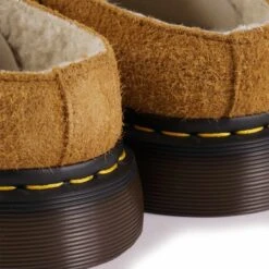 Dr. Martens Isham Long Napped Suede - Pecan Brown -Emporio Clothing Shop dr martens isham long napped suede pecan brown p60687 894720 image