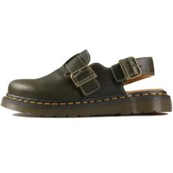 Dr. Martens Made In England Jorge Mules - Dark Green
