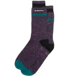 Dr. Martens Marl Socks - Purple Mix
