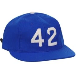 Ebbets Field Flannels Jackie Robinson 42 Ballcap - Blue