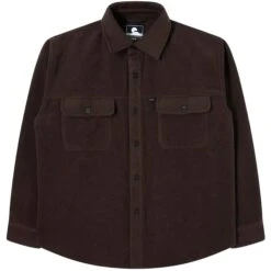 Edwin Jowen Overshirt - Brown