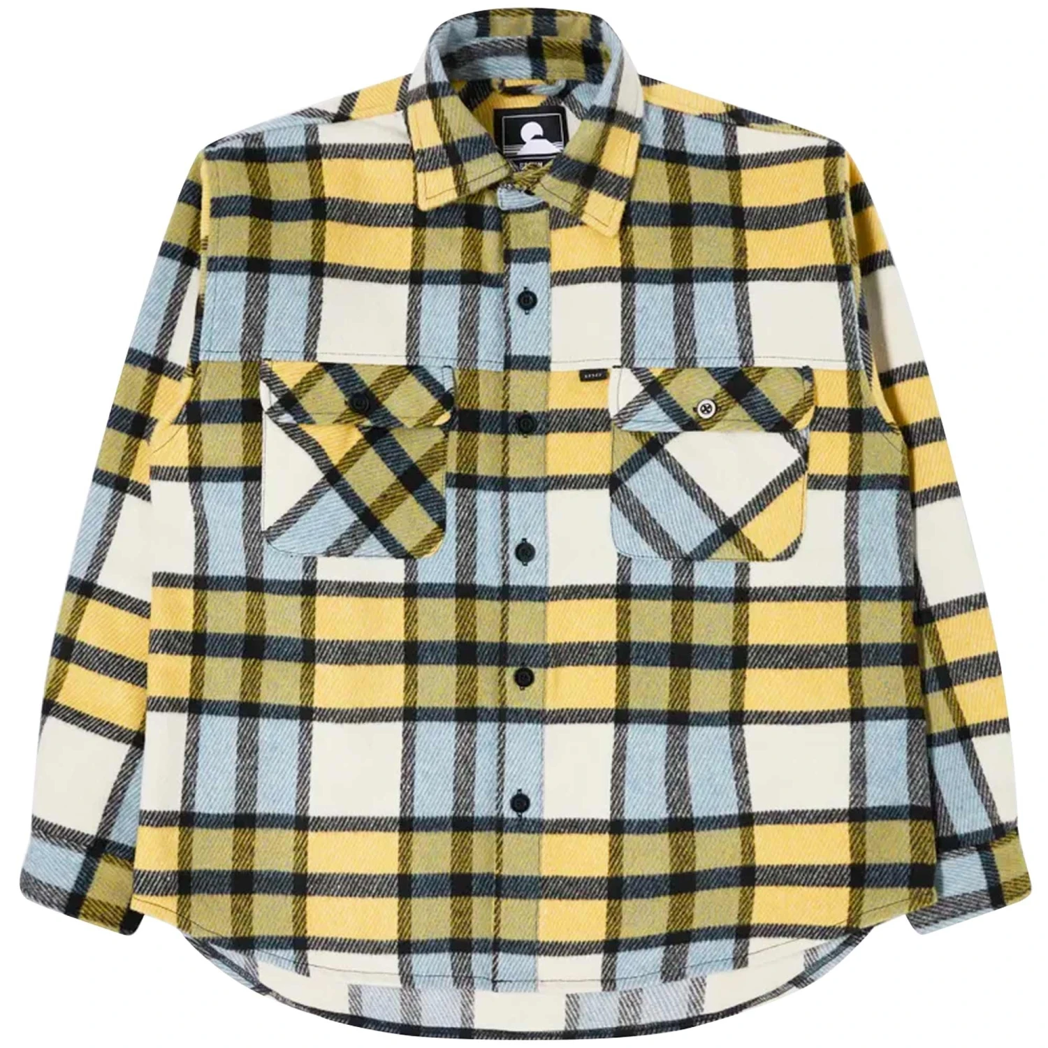 Edwin Jowen Overshirt - Yellow And Blue 3 Edwin Jowen Overshirt - Yellow And Blue