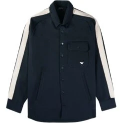 Emporio Armani Double Jersey Shirt - Blu Navy