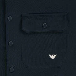 Emporio Armani Double Jersey Shirt - Blu Navy -Emporio Clothing Shop emporio armani double jersey shirt blu navy p60560 896035 image