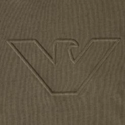 Emporio Armani Embossed Logo T-Shirt - Fango -Emporio Clothing Shop emporio armani embossed logo t shirt fango p57603 836681 image