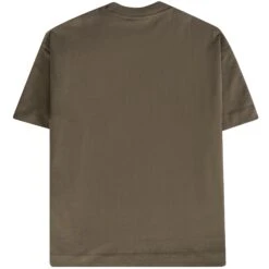 Emporio Armani Embossed Logo T-Shirt - Fango -Emporio Clothing Shop emporio armani embossed logo t shirt fango p57603 836687 image