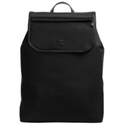 Emporio Armani Foldover Backpack - Nero