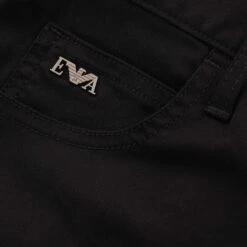 Emporio Armani J21 Regular-Fit Stretch-Gabardine Jeans - Nero -Emporio Clothing Shop emporio armani j21 regular fit stretch gabardine jeans nero p50468 676915 image